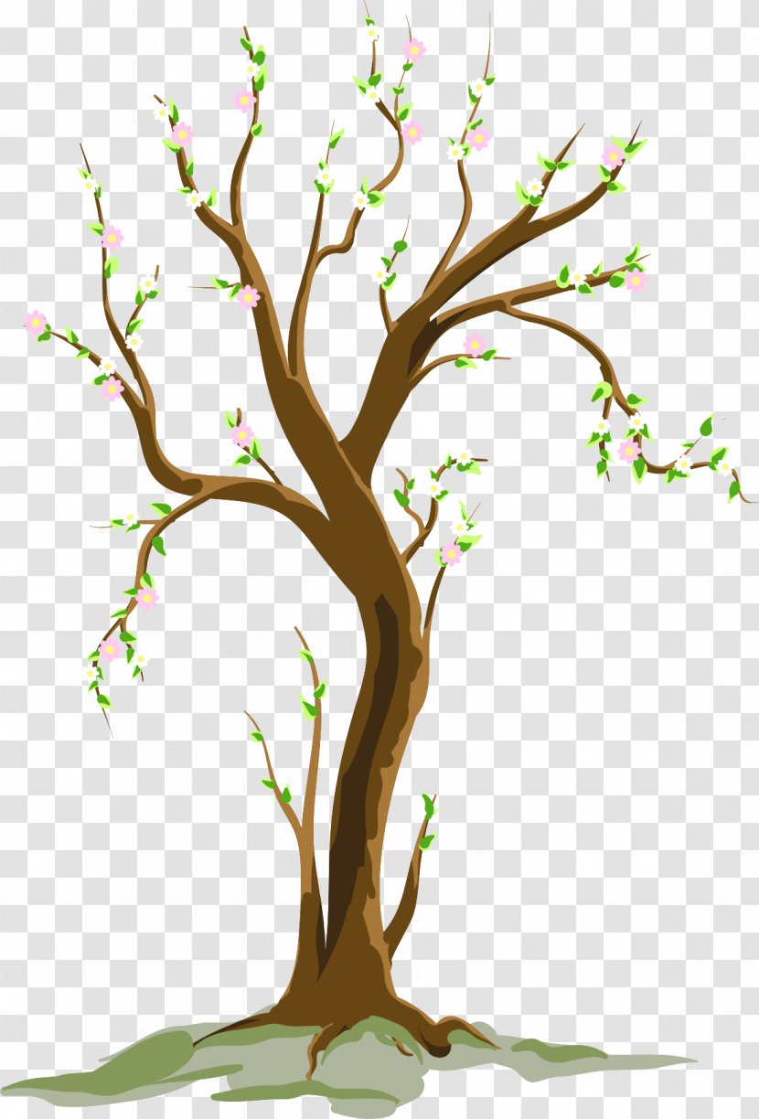 Tree Spring Clip Art - Free Content - Cartoon Transparent PNG