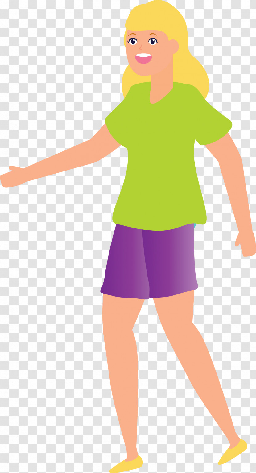 Shoe Yellow Character Muscle Line Transparent PNG