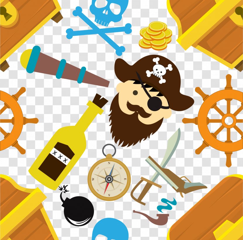 Piracy Symbol Visual Design Elements And Principles Icon - Ship - Pirate Equipment Transparent PNG