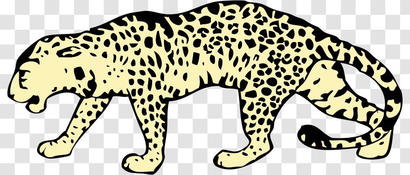 Felidae Cheetah Tiger Clip Art Black Panther - Leopard Box Opening Transparent PNG
