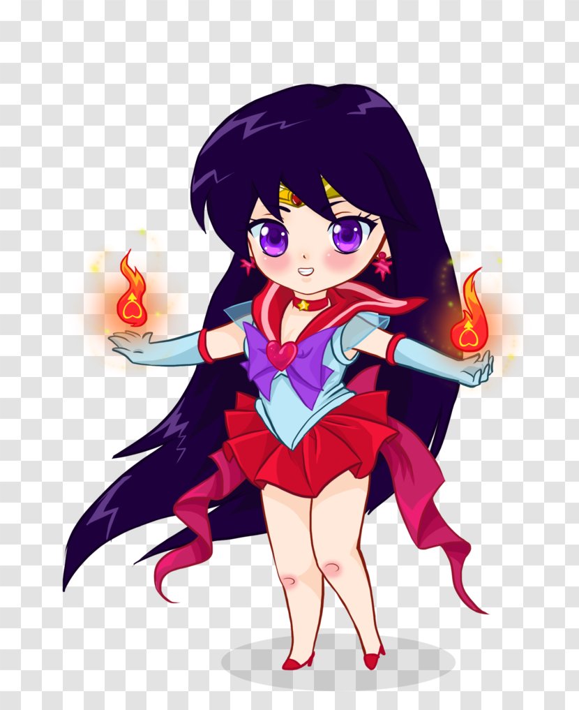 Sailor Mars Moon Venus Mercury Neptune - Flower Transparent PNG