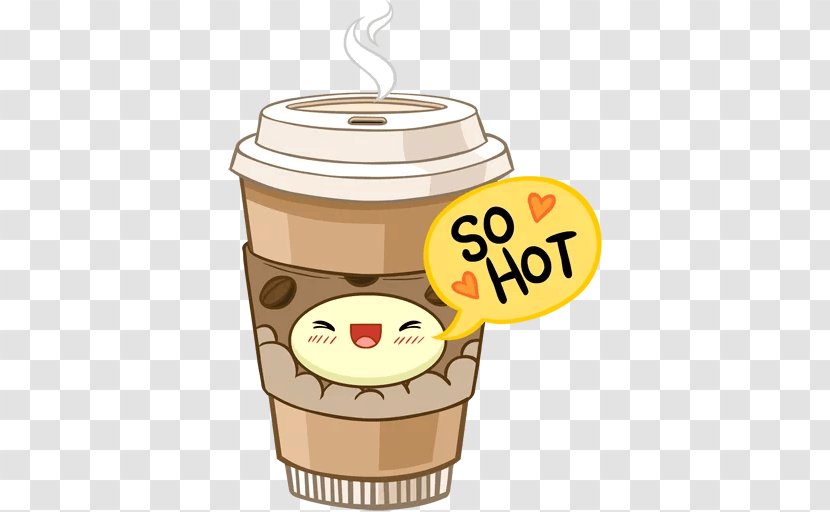 Sticker Coffee Cup Transparent PNG