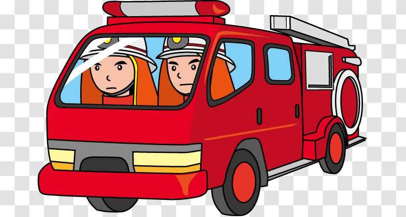 Fire Engine Car Firefighting Firefighter Station - Job Search Information Transparent PNG
