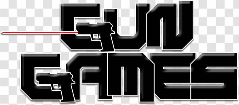 Logo Brand Product Design Font - Block Gun Games Transparent PNG