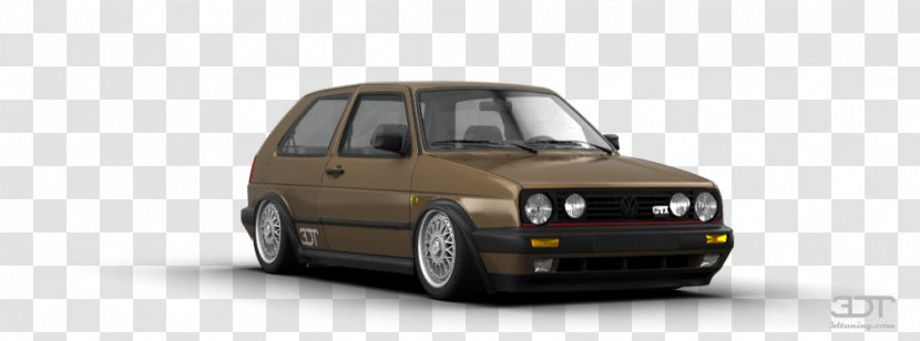 Bumper City Car Volkswagen Golf Mk1 - Mk2 Transparent PNG