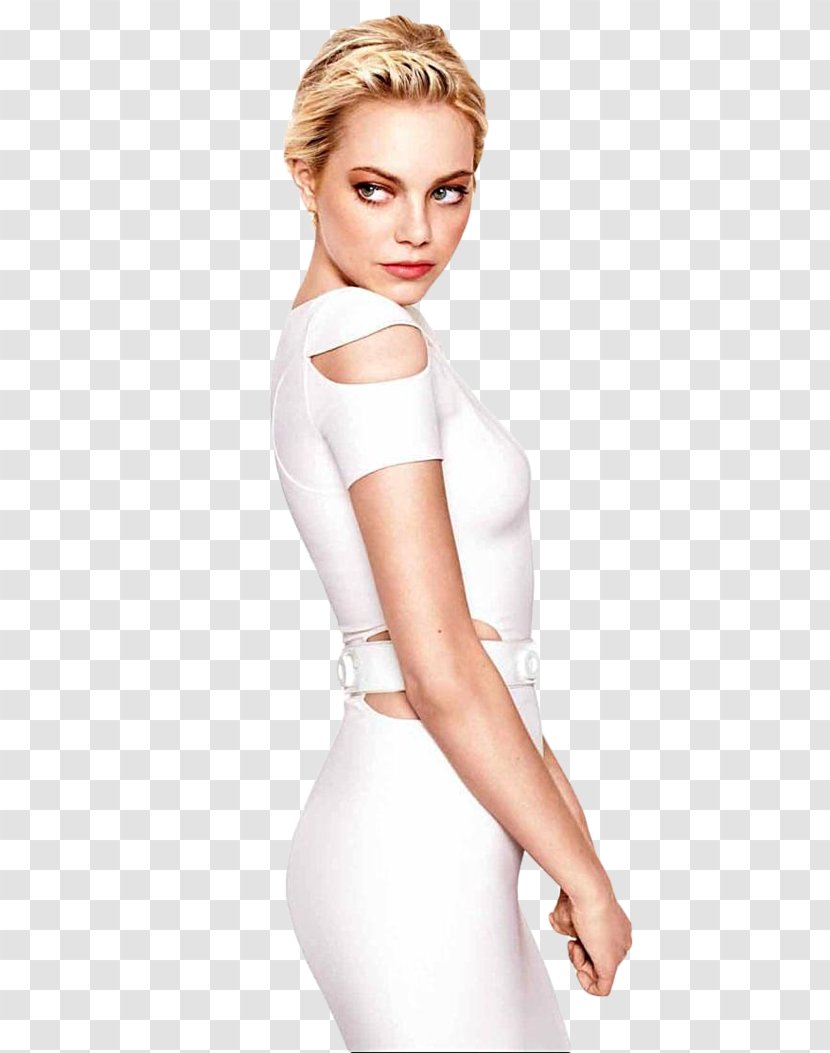 Emma Stone Gwen Stacy The Amazing Spider-Man Actor Glamour - Frame Transparent PNG