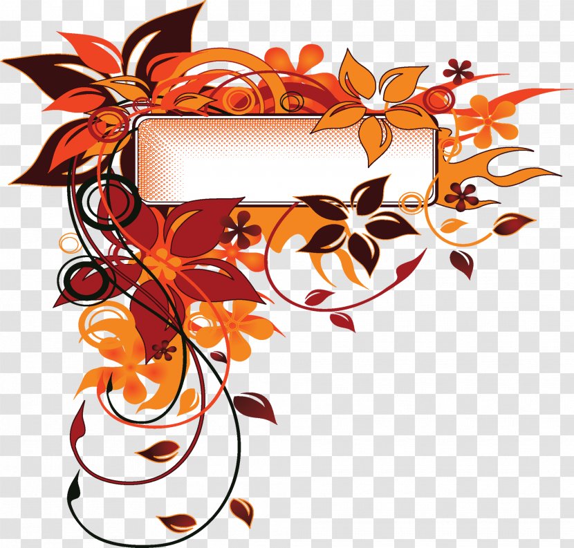 Art Orange Floral Design - Pollinator - Petal Transparent PNG