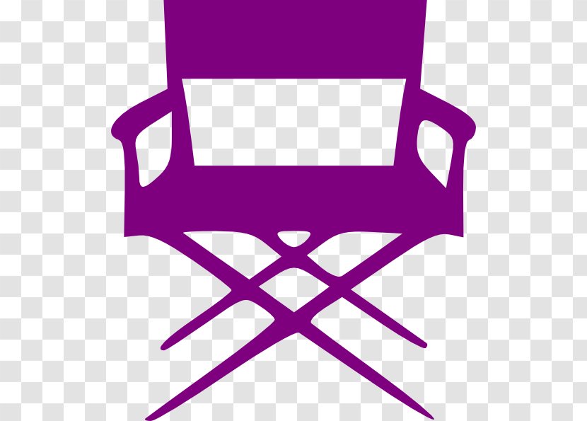 Director's Chair Film Director Silhouette Clip Art - Cinema Transparent PNG