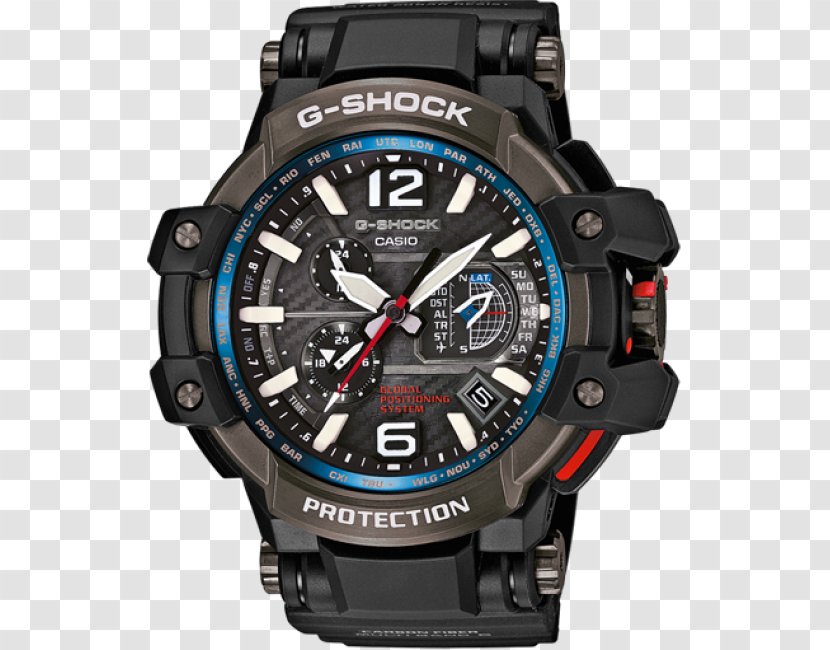Master Of G G-Shock Casio Wave Ceptor Watch - Shockresistant Transparent PNG