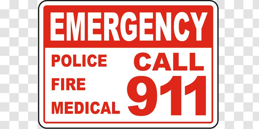Emergency Telephone Number 9-1-1 Service Dispatcher - Call 911 Transparent PNG