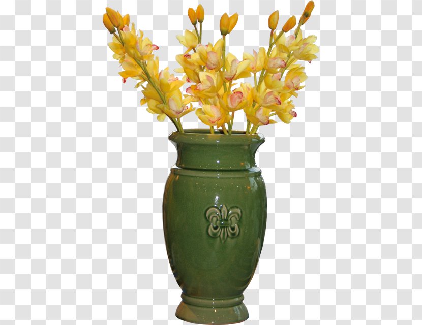 Vase Flower Bouquet - Designer - With Flowers Transparent PNG