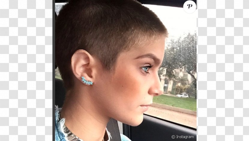 Isabella Santoni Hairstyle Buzz Cut Head Shaving - Model - Hair Transparent PNG