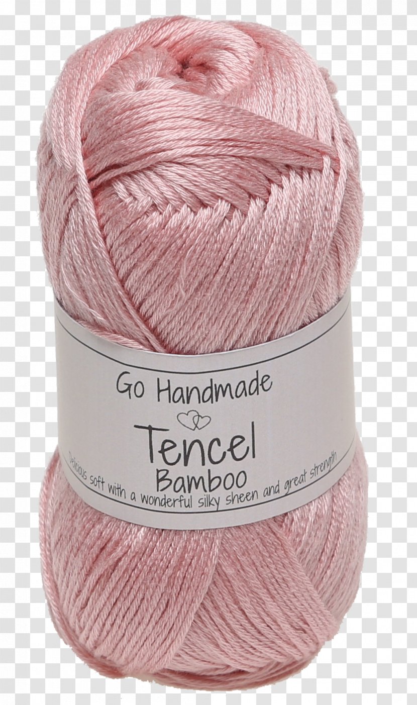 Wool Lyocell Włóczka Yarn Cotton - Knitting - Pink Transparent PNG