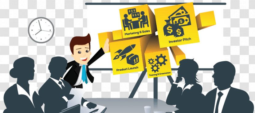Presentation Management Office Clip Art - Businessperson - Slide Transparent PNG