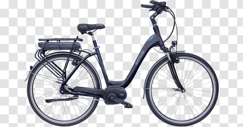Electric Bicycle Kettler Shimano Deore XT - Trekkingrad Transparent PNG