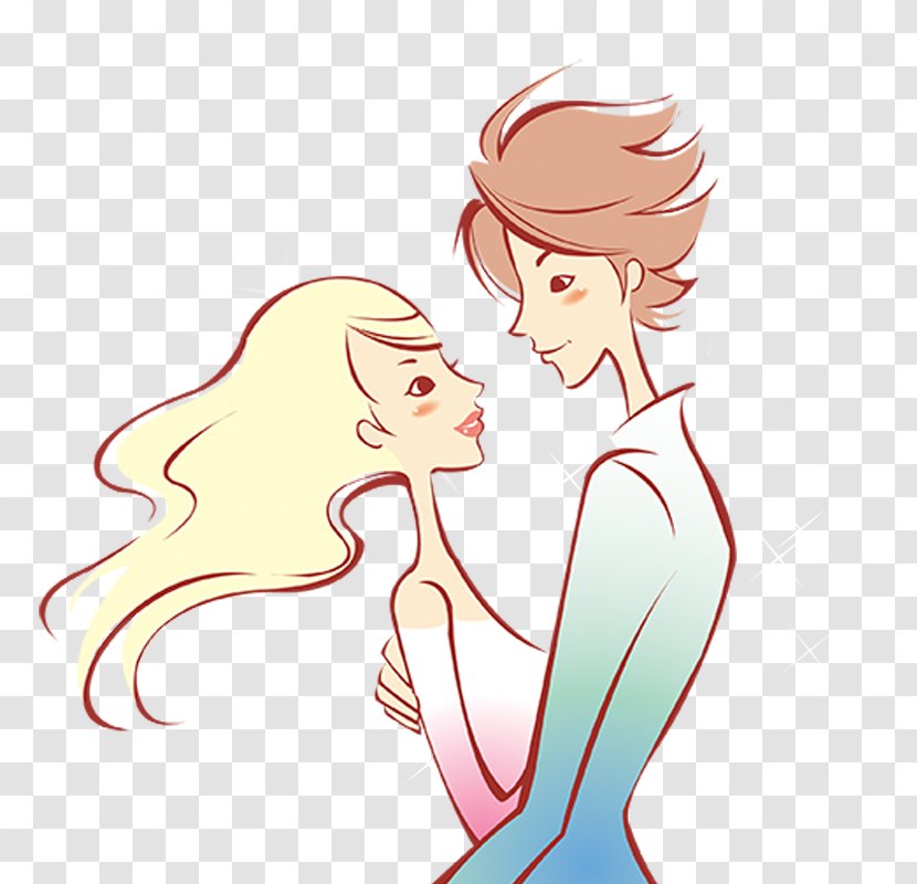 Icon - Cartoon - Couple Transparent PNG