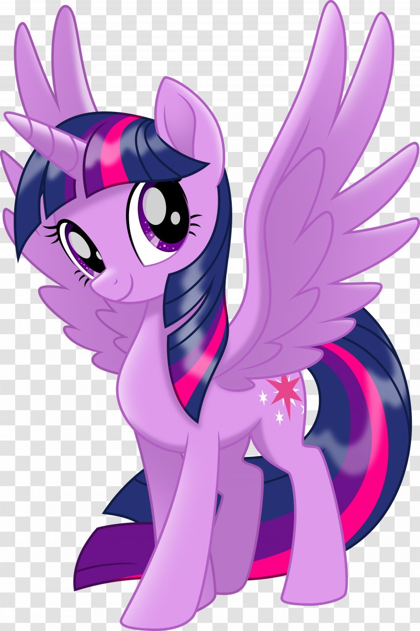 Twilight Sparkle Pony Rainbow Dash Pinkie Pie Rarity - Violet Transparent PNG