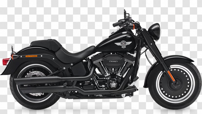 Harley-Davidson FLSTF Fat Boy Softail Motorcycle CVO - Harleydavidson Transparent PNG