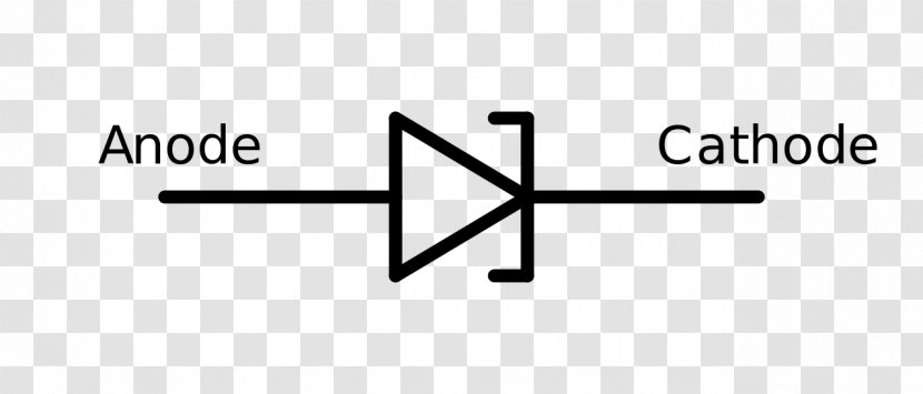 Tunnel Diode Electronic Symbol Schottky Zener - Brand Transparent PNG