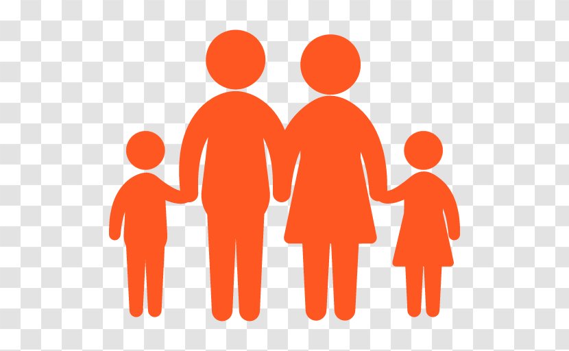 Silhouette Family Person Father - Famille Transparent PNG