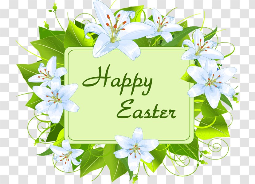 Easter Bunny Greeting Card Wish - Blossom - Sunday Images Transparent PNG