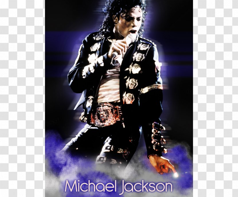Bad Moonwalk Poster Thriller King Of Pop - Performance - Michael Jackson Transparent PNG