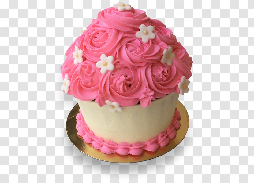 Buttercream Frosting & Icing Cake Decorating Garden Roses Transparent PNG