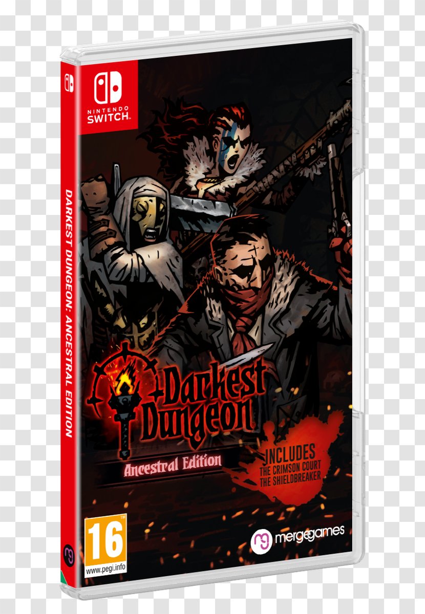 Darkest Dungeon Ancestral Edition Nintendo Switch Video Game Crawl - Roleplaying - Hellion Transparent PNG
