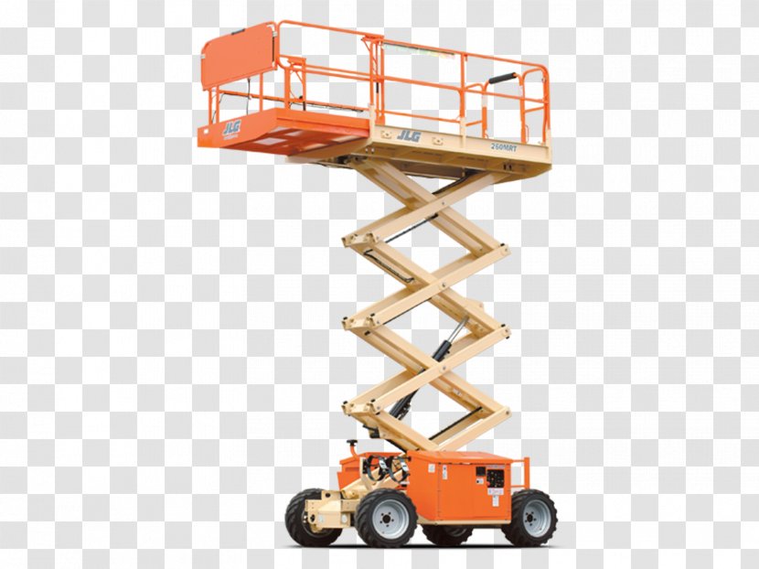 Aerial Work Platform Elevator Genie JLG Industries Heavy Machinery - Industry - Upright Transparent PNG