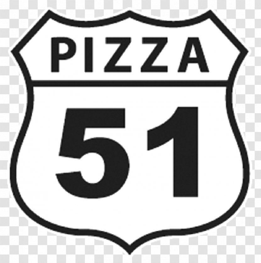 New Jersey Pizza 51 Logo California Douchegordijn - Sign - Number List Transparent PNG