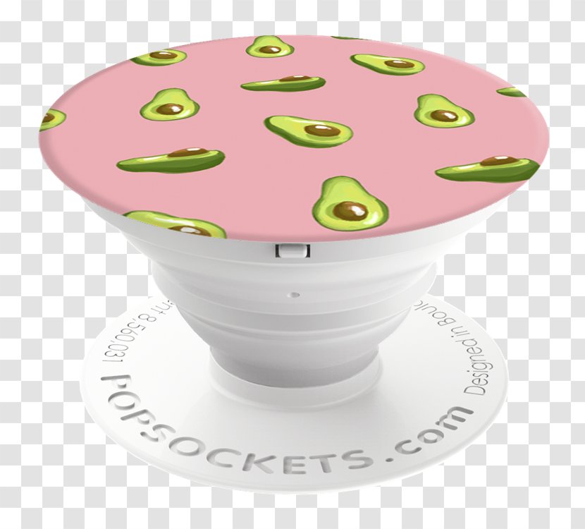 PopSockets Grip Stand Mobile Phones Avocado Phone Accessories - Pink Transparent PNG