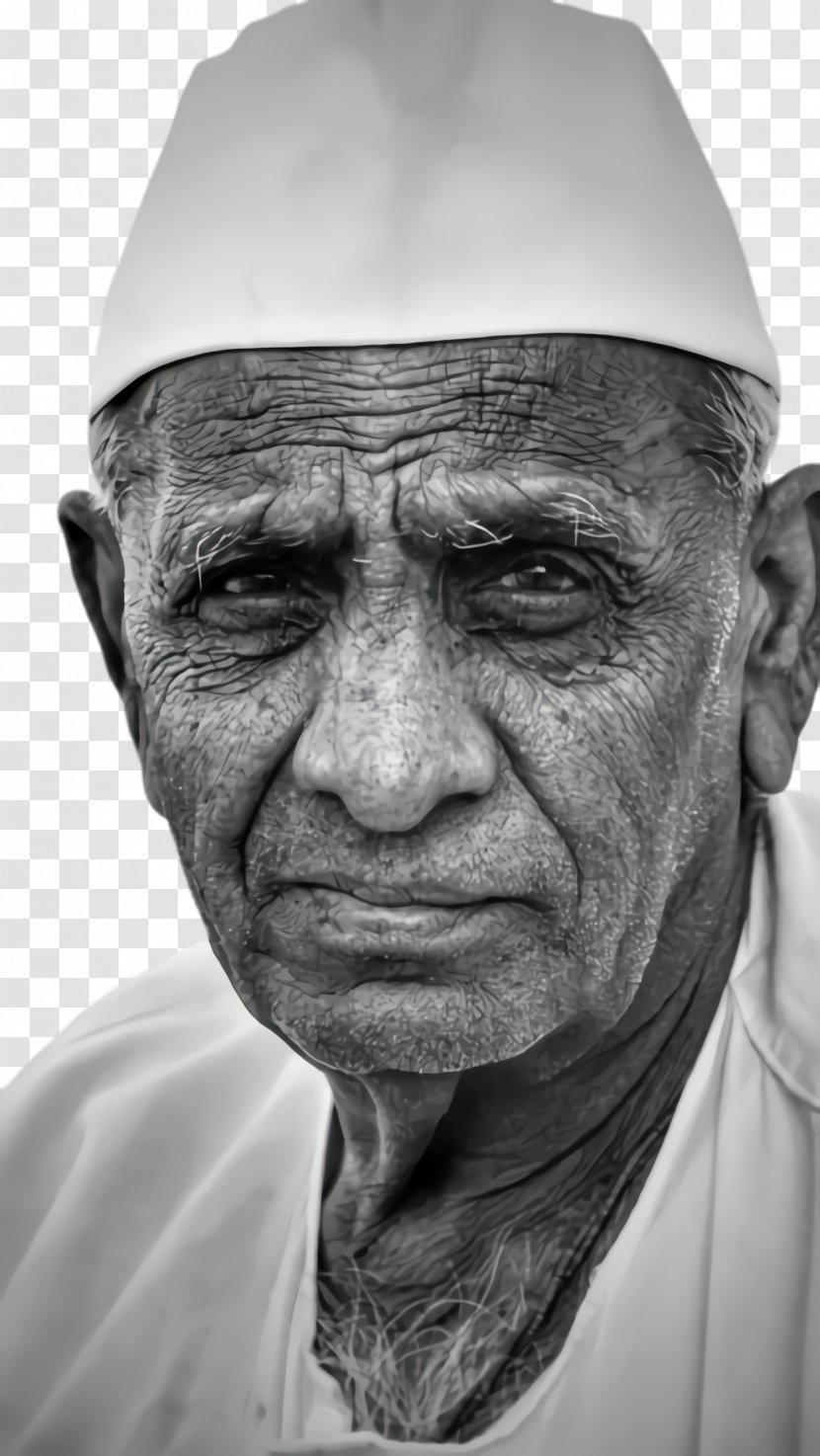 Closeup People - Blackandwhite - Smile Grandparent Transparent PNG
