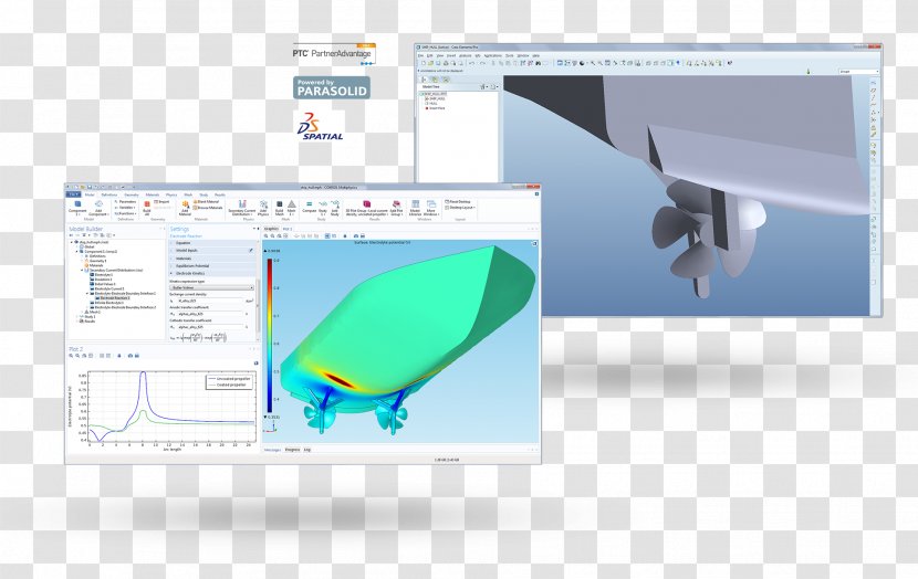 Creo Elements/Pro Computer-aided Design COMSOL Multiphysics Computer Software PTC - Information - Multimedia Transparent PNG