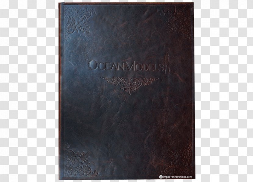 Ring Binder Book Cover Leather Paper Embossing Menu - Brand Transparent PNG