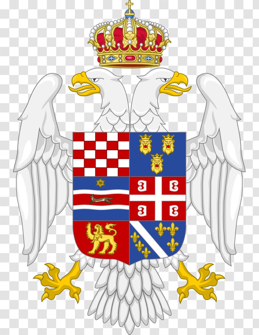 Kingdom Of Yugoslavia Serbia Croatia Coat Arms - Balkans Transparent PNG