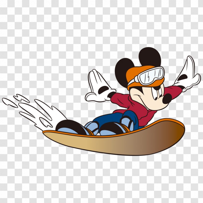 Ariel Mickey Mouse Burbank Cartoon - Animation - Skateboard Boy Transparent PNG