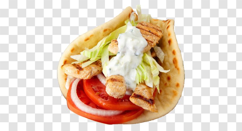 Gyro Cheese Sandwich Fast Food Pizza Full Breakfast - Grilling - Chicken Transparent PNG