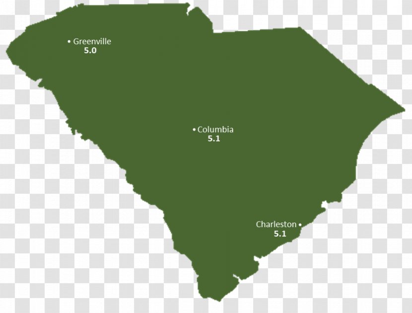 Conway Grand Strand Florence Map Greenville Transparent PNG