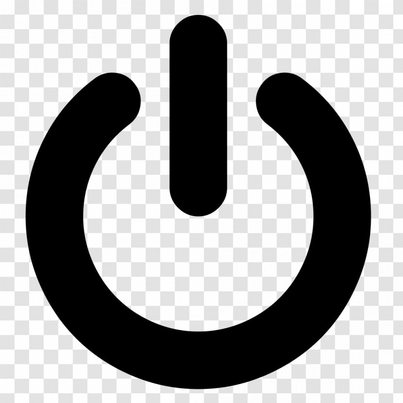 Power Symbol Button - Off Transparent PNG
