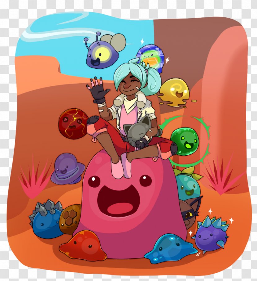 Slime Rancher Video Game Toy - Dervish Transparent PNG