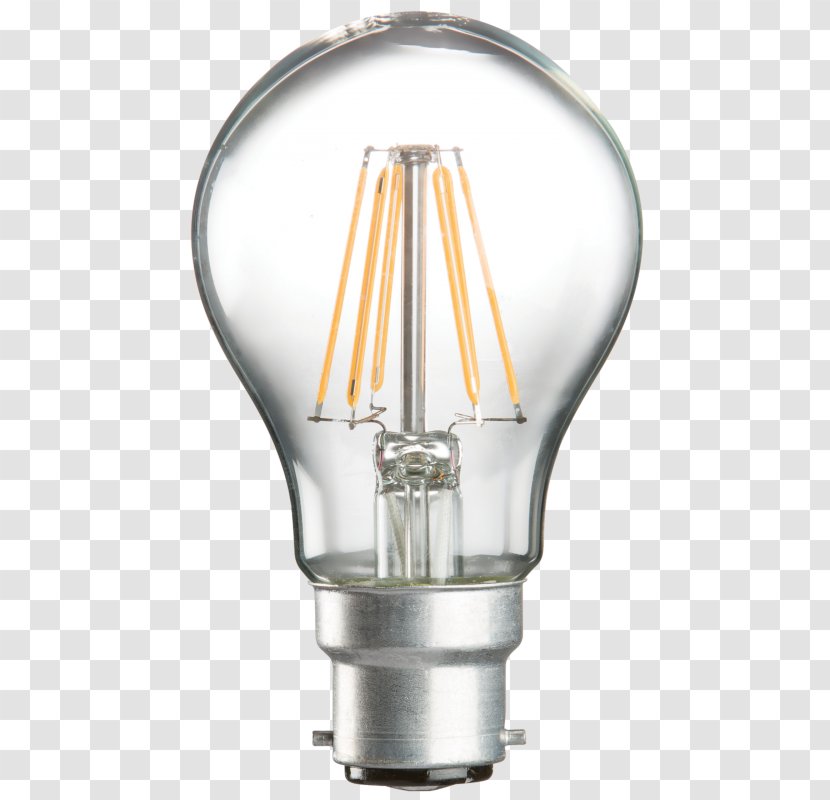 Incandescent Light Bulb LED Lamp Filament Edison Screw - Lumen Transparent PNG