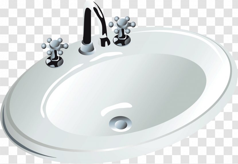 Sink Flush Toilet Clip Art - Ceramic Transparent PNG