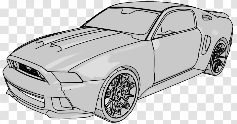 Car Ford GT Mustang FR500 Luxury Vehicle - Wheel - Hot Wheels Transparent PNG