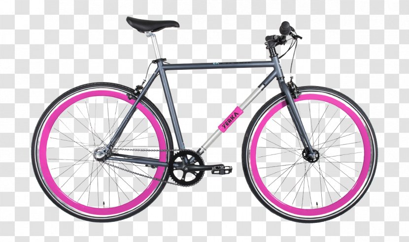 Fixed-gear Bicycle Single-speed Specialized Components Shop - Pink Fixie Bikes Transparent PNG