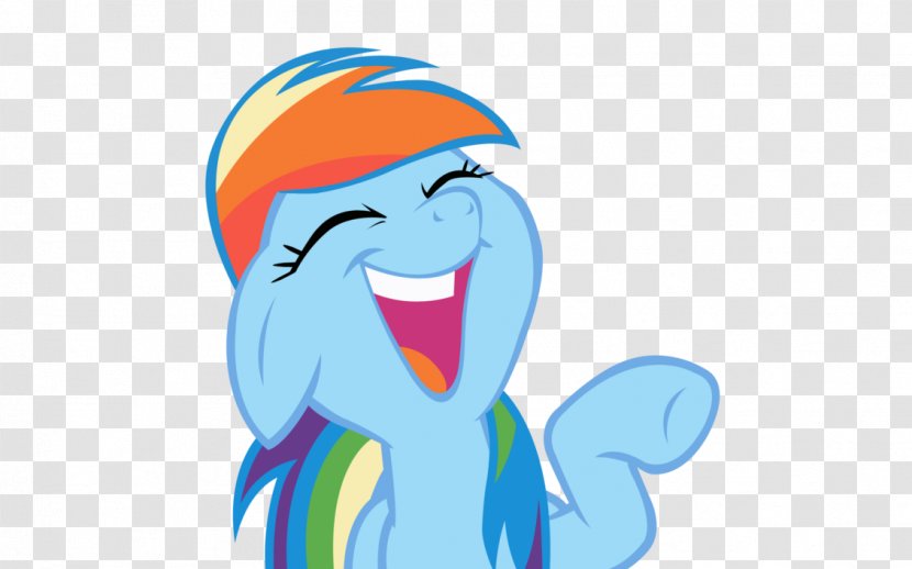 Rainbow Dash Pinkie Pie Applejack Spike Pony - Heart - Laugh Transparent PNG
