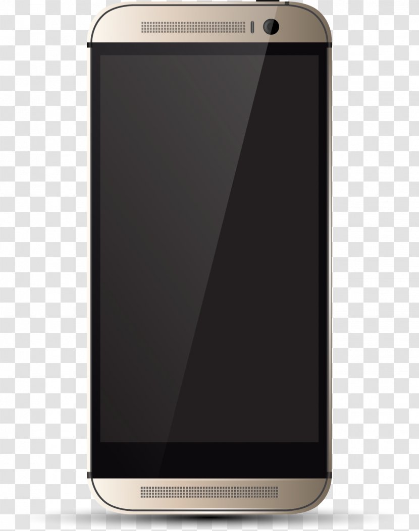 Feature Phone Smartphone - Iphone - Vector Mobile Shape Design Transparent PNG