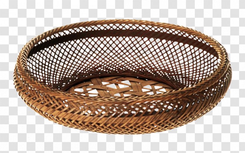 Bamboe Basket Computer File - Wicker - Hollow Bamboo Brown Transparent PNG