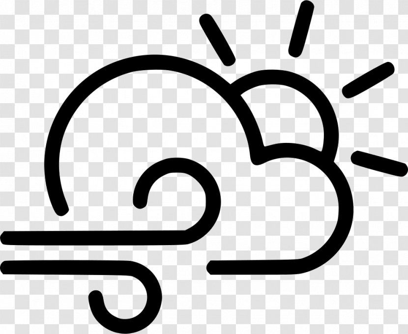 Weather Forecasting Wind Cloud Clip Art - Text Transparent PNG