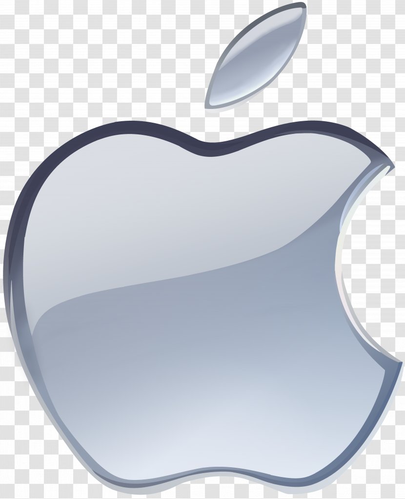 Apple Logo Silver - Diagram Transparent PNG