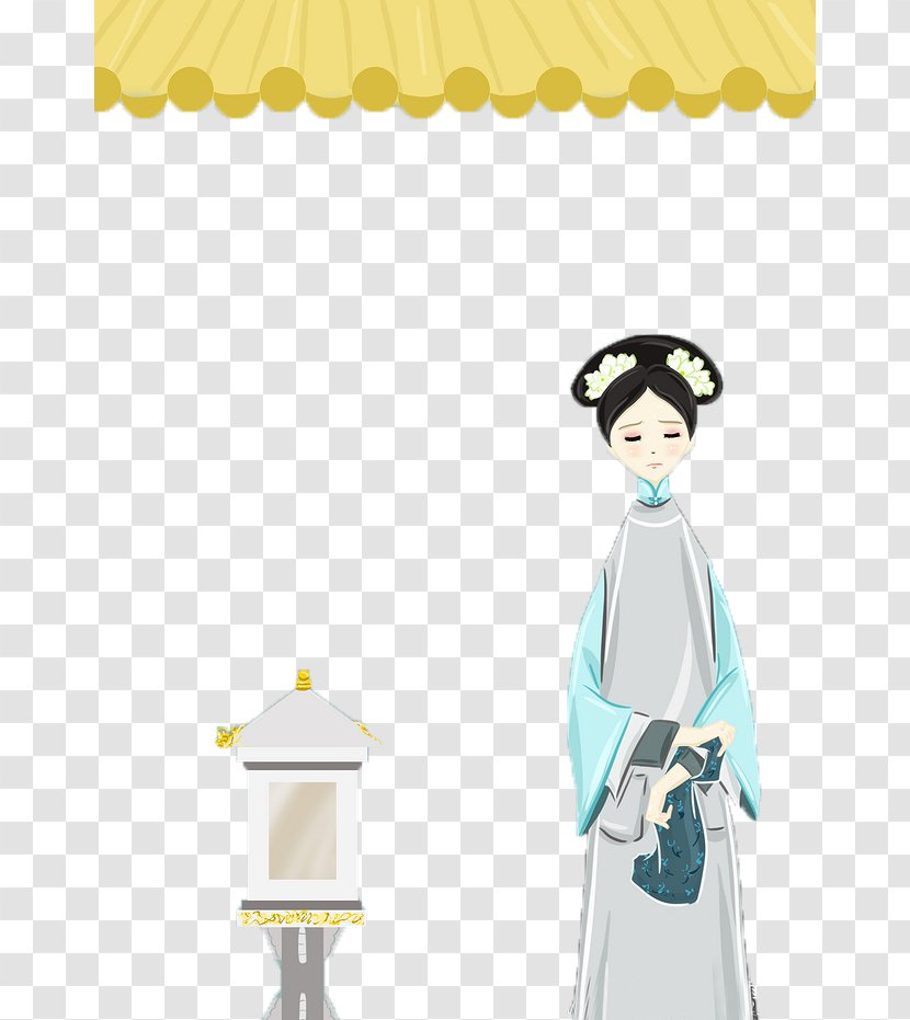 Handmaiden Illustration - Comics - Palace Maid Transparent PNG